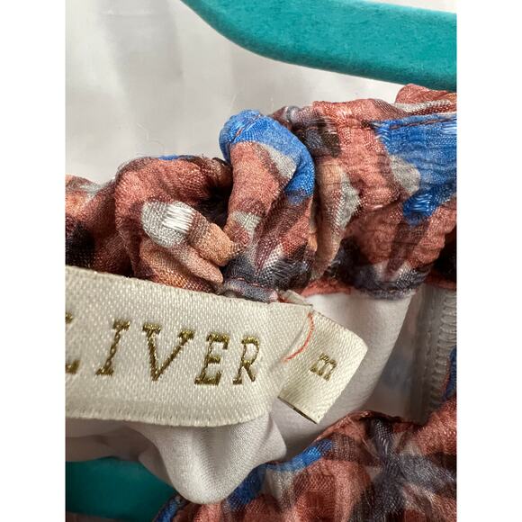 Marie Oliver Geometric Print Blouse size M - Picture 7 of 7